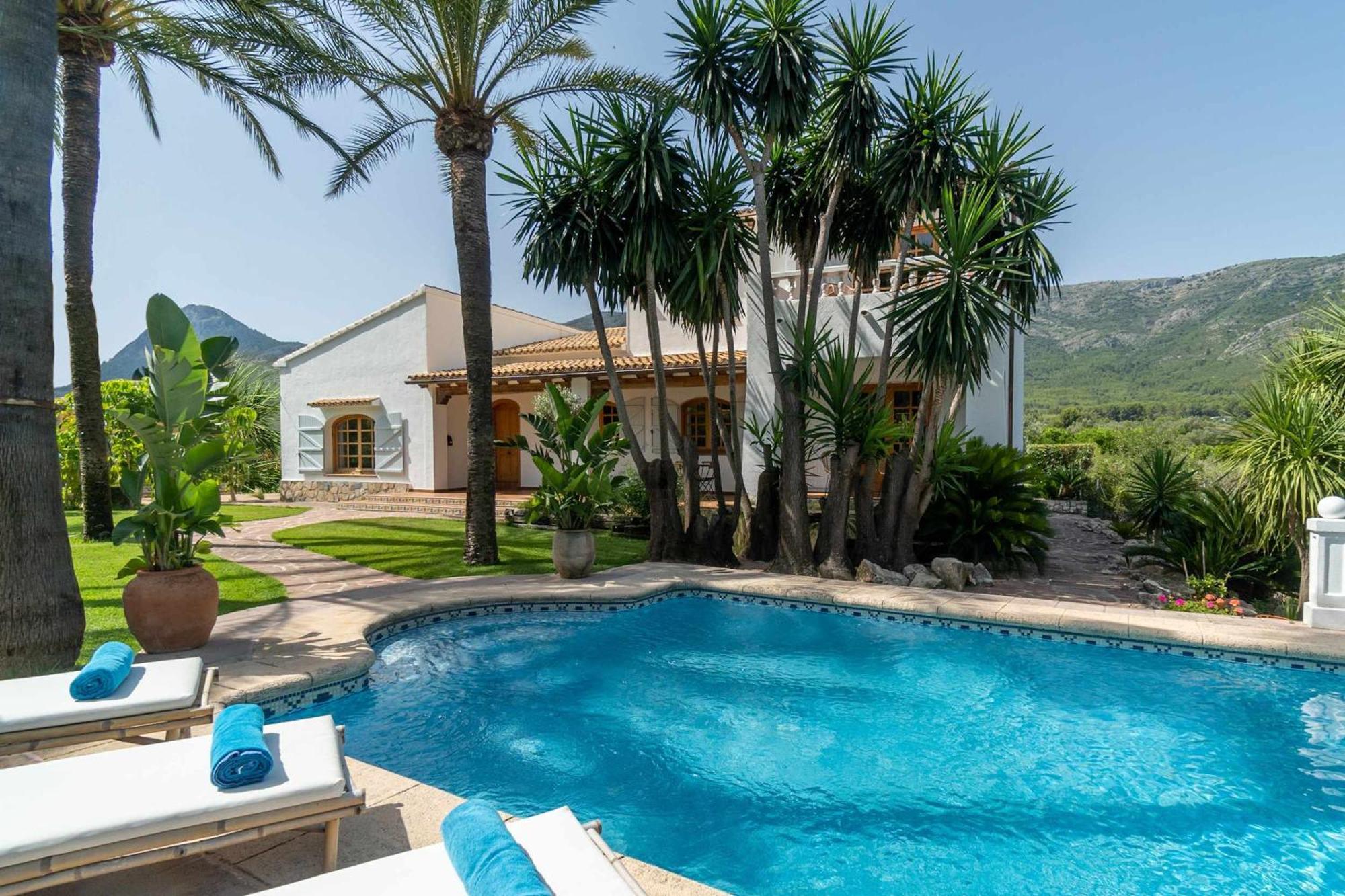 Villa Enri Villa Y Casita Con Piscina Y Jacuzzi Parcent المظهر الخارجي الصورة
